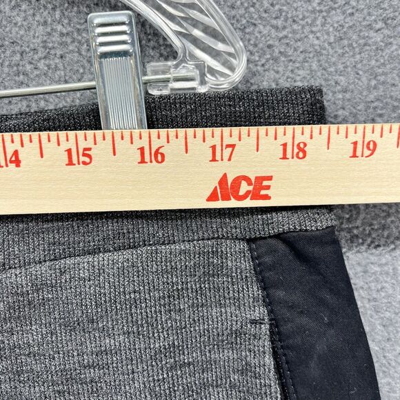 Calvin Klein Jeans Joggers Womens Large Gray Black stripe Logo sweatpants - Picture 10 of 12